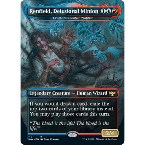 Renfield, Delusional Minion - Eruth, Tormented Prophet: Rare #342 - Innistrad: Crimson Vow