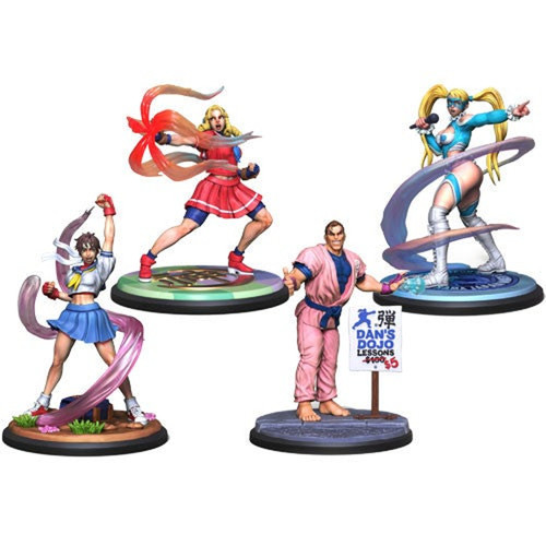 Street Fighter: The Miniatures Game -Street Fighter Alpha - Character Pack 1