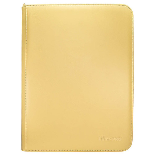 Ultra Pro Binder: Yellow - Vivid, Zippered (9-Pocket)