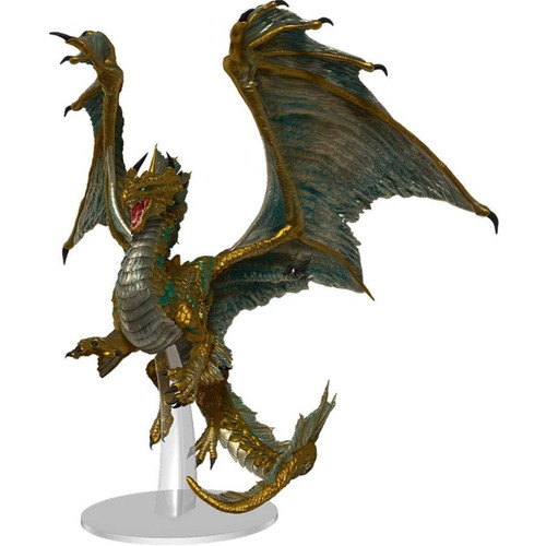 Dungeons & Dragons Miniatures: Icons of the Realms - Adult Bronze Dragon Premium Figure