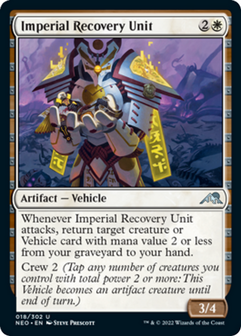 Imperial Recovery Unit (NEO-018) - Kamigawa: Neon Dynasty Foil