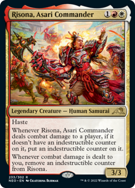 Risona, Asari Commander: (Legendary) Foil