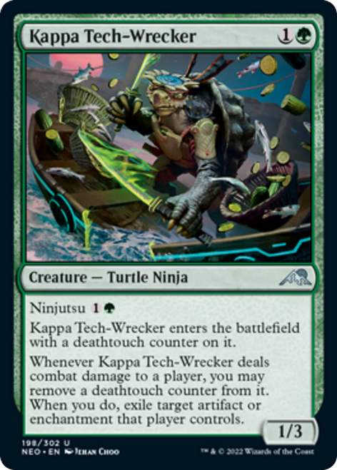 Kappa Tech-Wrecker (NEO-198) - Kamigawa: Neon Dynasty