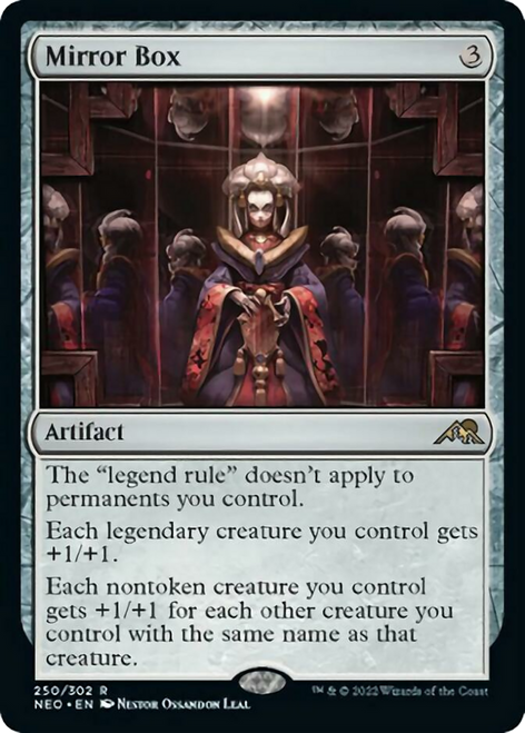Mirror Box (NEO-250) - Kamigawa: Neon Dynasty Foil