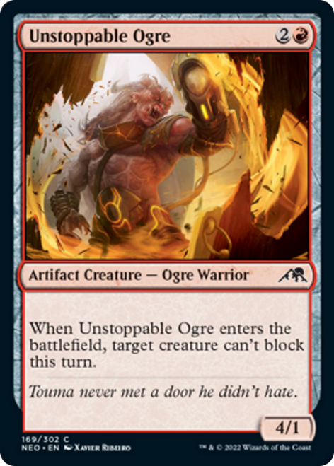 Unstoppable Ogre (NEO-169) - Kamigawa: Neon Dynasty