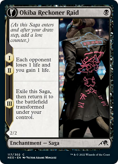 Okiba Reckoner Raid // Nezumi Road Captain Foil