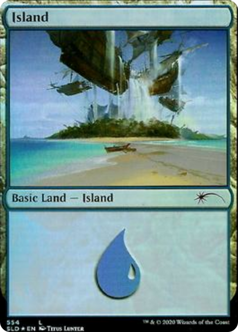 Island (SLD-554) - Secret Lair Drop Foil