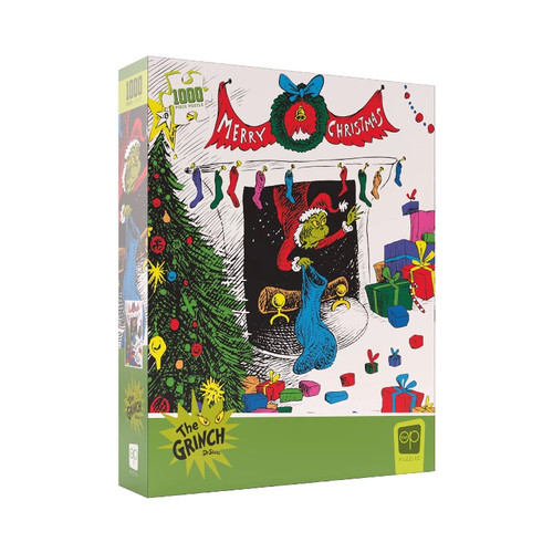 Dr. Seuss: Merry Grinchmas - Puzzle (1000pcs)