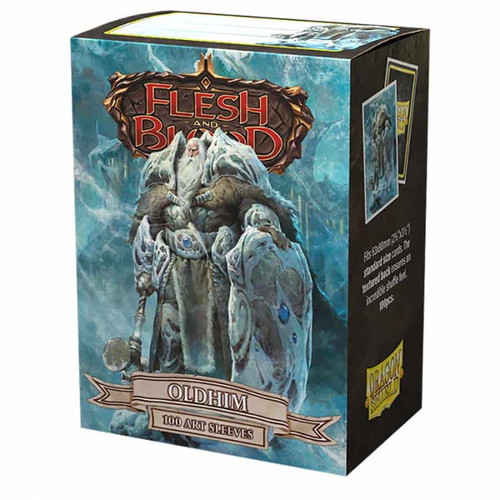 Dragon Shield: Flesh & Blood - Oldhim - Art, Matte Card Sleeves (100ct) (On Sale)