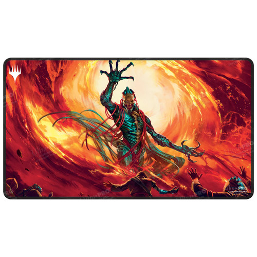 Ultra Pro Playmat: Magic: The Gathering - The Brothers' War - Gix, Yawgmoth Praetor (Black Stitched)