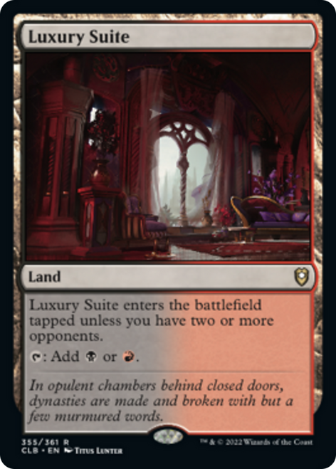 Luxury Suite (CLB-355) - Commander Legends: Battle for Baldur's Gate Foil