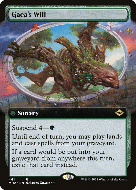 Gaea's Will (MH2-461) - Modern Horizons 2: (Extended Art)