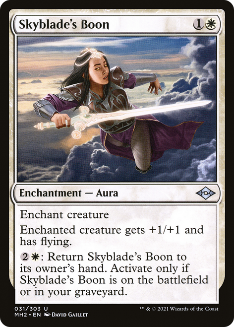 Skyblade's Boon Foil