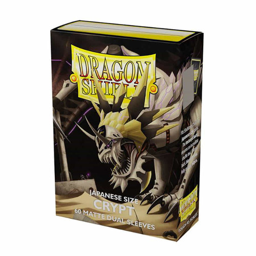 Dragon Shield: Crypt - Matte Dual Japanese Size Card Sleeves (60ct)