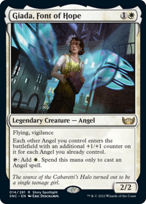 Giada, Font of Hope (SNC-014) - Streets of New Capenna