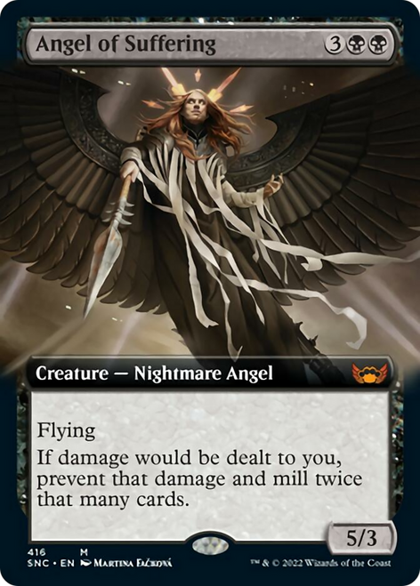Angel of Suffering (SNC-416) - Streets of New Capenna: (Extended Art)