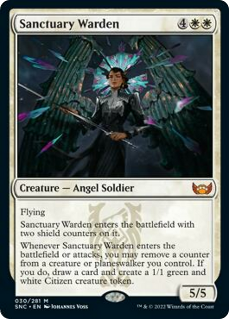 Sanctuary Warden (SNC-030) - Streets of New Capenna Foil