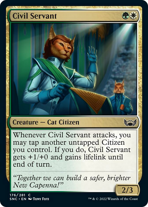 Civil Servant (SNC-176) - Streets of New Capenna