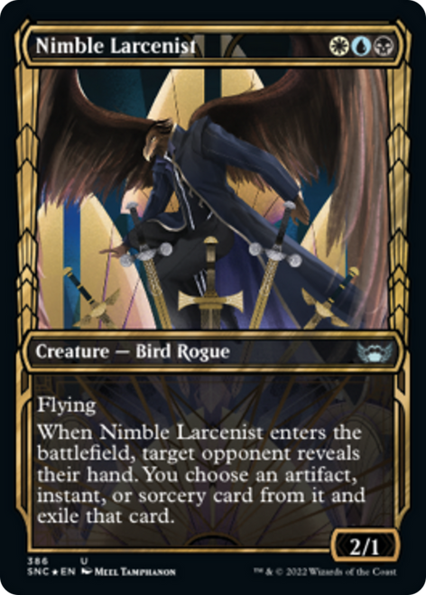 Nimble Larcenist (SNC-386) - Streets of New Capenna: (Showcase) Foil