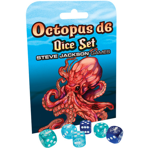 Octopus D6 Dice Set (6)