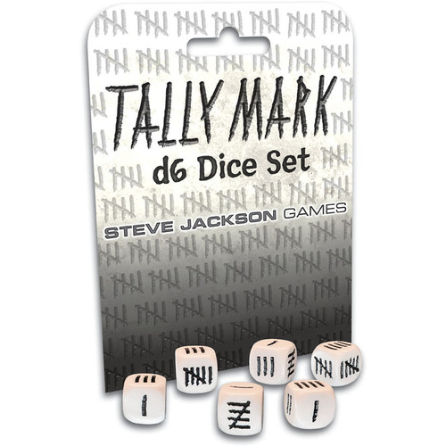 Tally Mark D6 Dice Set (6)
