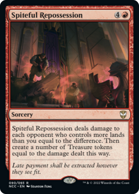 Spiteful Repossession (NCC-090) - New Capenna Commander