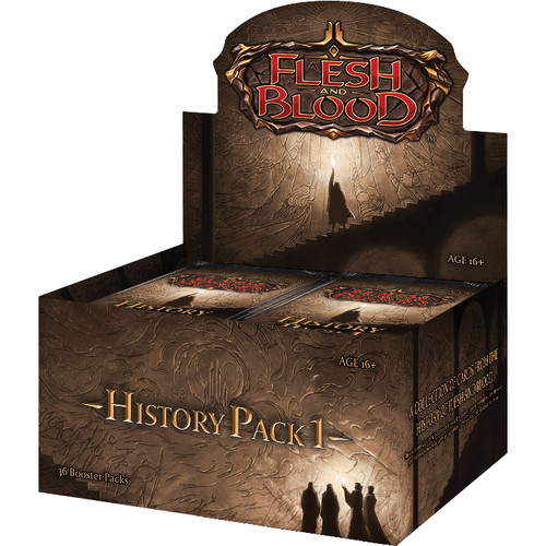 Flesh & Blood TCG: History Pack 1 - Booster Box (Bulk Discounts)