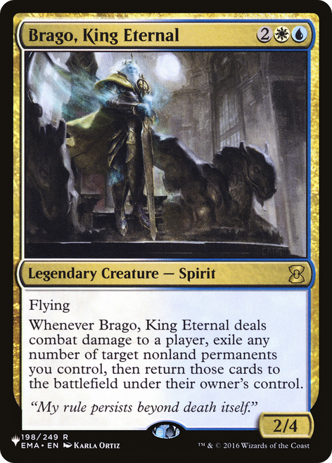 Brago, King Eternal (The List)