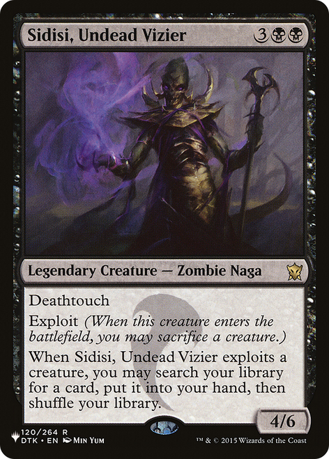 Sidisi, Undead Vizier (The List)