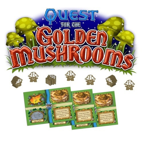 Tiny Epic Quest: Quest for the Golden Mushrooms Mini-Expansion