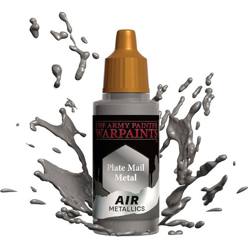 The Army Painter: Warpaints Air Metallics - Plate Mail Metal (18ml)
