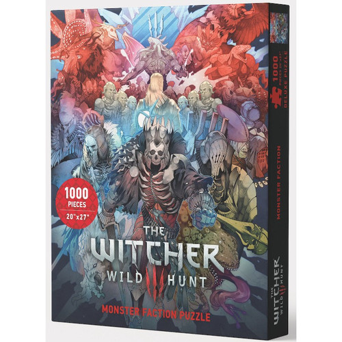 The Witcher 3: Wild Hunt - Monster Faction - Puzzle (1000pcs)