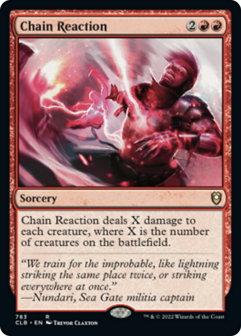 Chain Reaction (CLB-783) - Commander Legends: Battle for Baldur's Gate