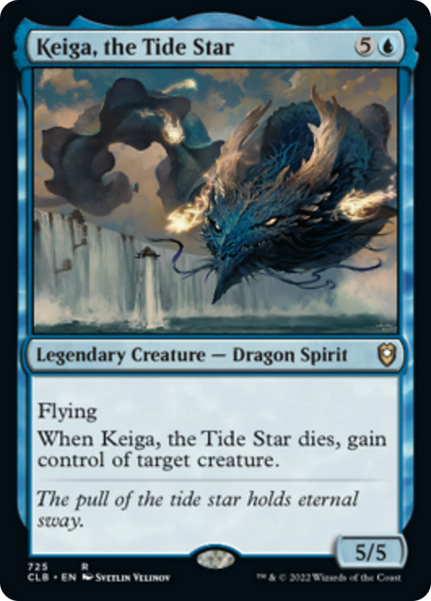 Keiga, the Tide Star (CLB-725) - Commander Legends: Battle for Baldur's Gate