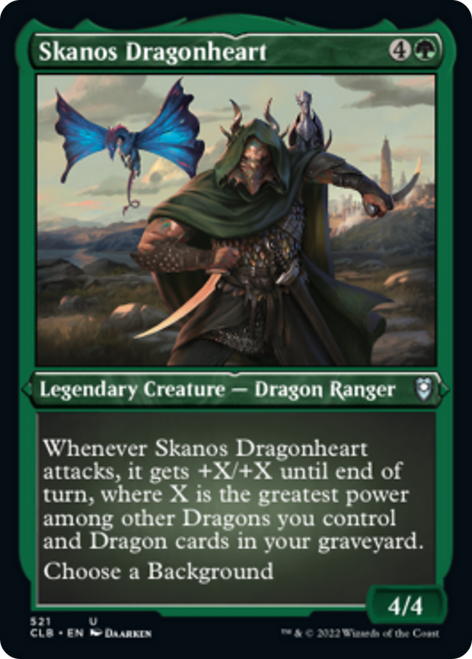 Skanos Dragonheart Etched Foil