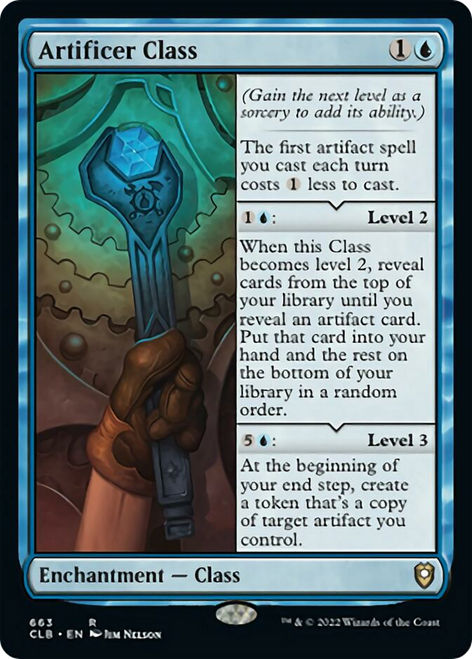 Artificer Class (CLB-663) - Commander Legends: Battle for Baldur's Gate