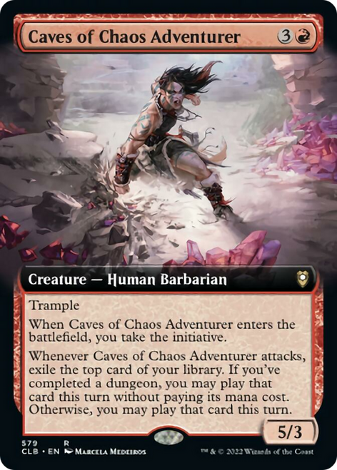 Caves of Chaos Adventurer: (Extended Art)