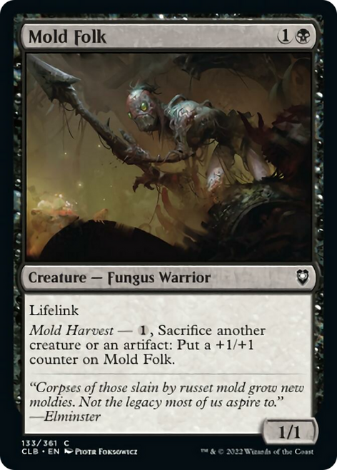 Mold Folk (CLB-133) - Commander Legends: Battle for Baldur's Gate Foil