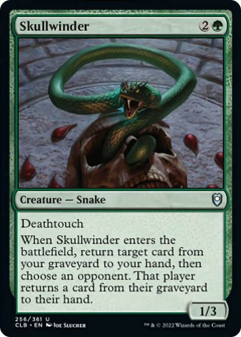 Skullwinder (CLB-256) - Commander Legends: Battle for Baldur's Gate Foil