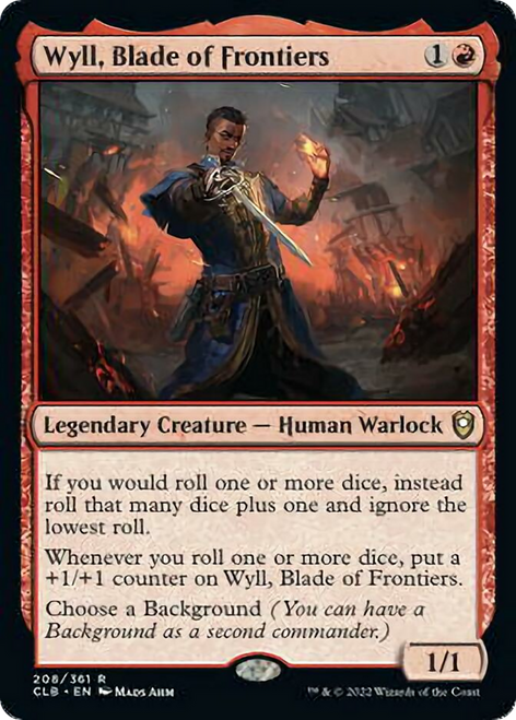 Wyll, Blade of Frontiers (CLB-208) - Commander Legends: Battle for Baldur's Gate