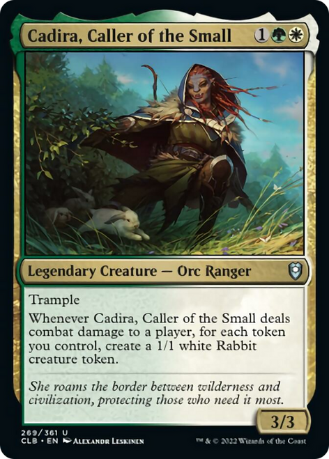 Cadira, Caller of the Small (CLB-269) - Commander Legends: Battle for Baldur's Gate Foil