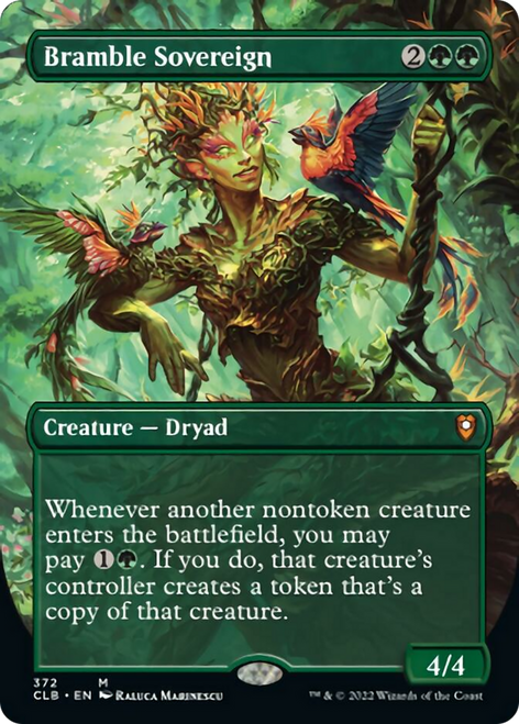 Bramble Sovereign (CLB-372) - Commander Legends: Battle for Baldur's Gate: (Showcase) (Borderless)