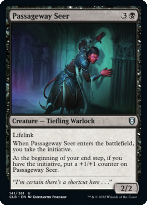 Passageway Seer (CLB-141) - Commander Legends: Battle for Baldur's Gate Foil