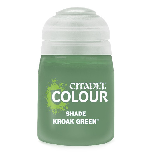 Citadel Colour Shade Paint: Kroak Green (18ml)