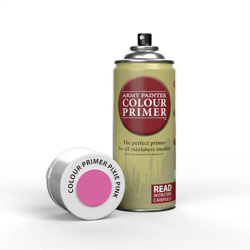 The Army Painter: Colour Primer Spray - Pixie Pink (400ml)