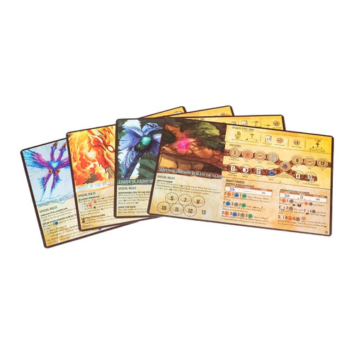 Spirit Island: Feather and Flame – Premium Foil Spirit Panels