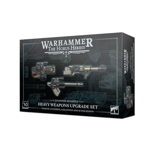 Warhammer The Horus Heresy: Legiones Astartes - Heavy Weapons Upgrade Set – Volkite Culverins, Lascannons, and Autocannons