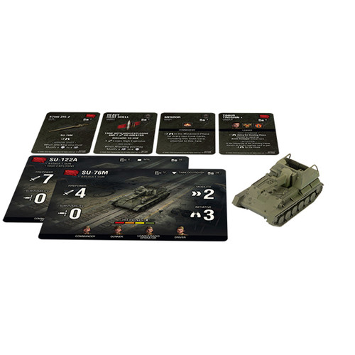 World of Tanks Miniatures Game: Wave 8 Tank - Soviet (SU-76M)