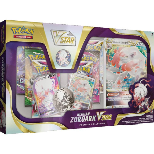 Pokemon: Hisuian Zoroark VSTAR - Premium Collection