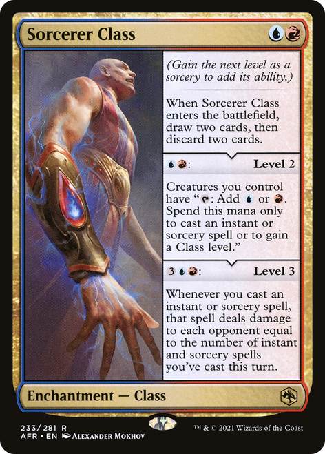 Sorcerer Class - Adventures in the Forgotten Realms Foil